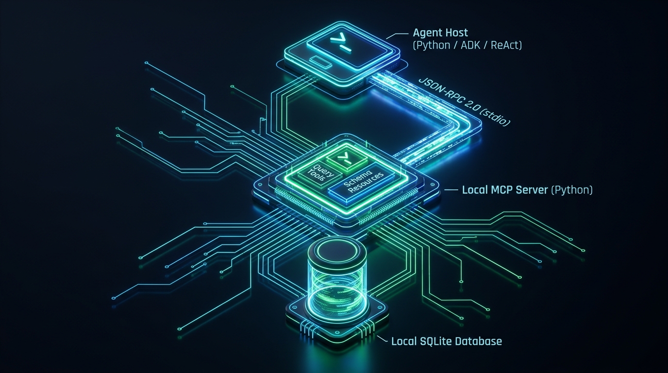 Local Model Context Protocol Server with SQLite and Stdio Transport