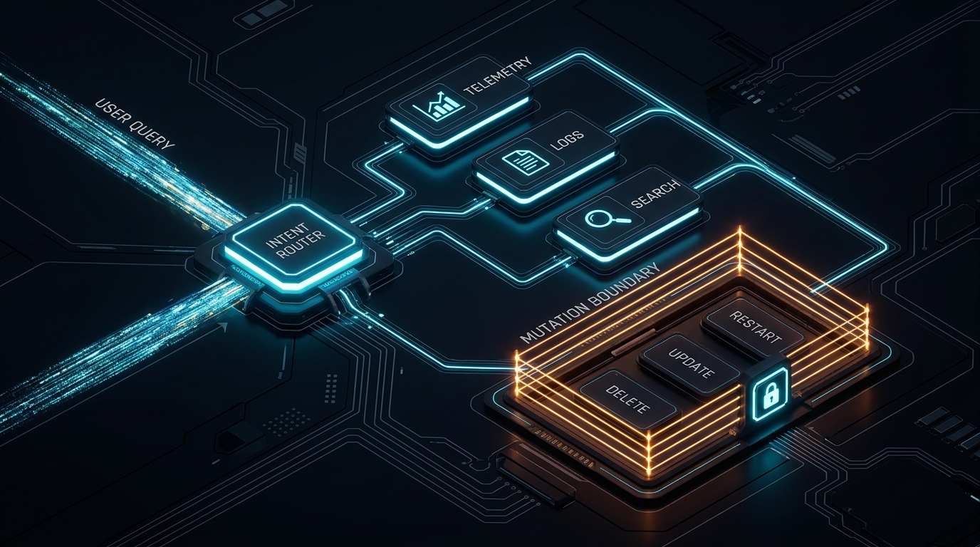 AI Agent Tool Gateway with Dynamic Intent Routing and Mutation Boundary