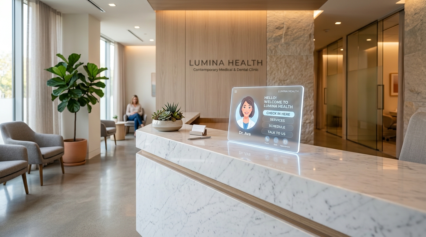 Healthcare AI Receptionist in Dental Clinic