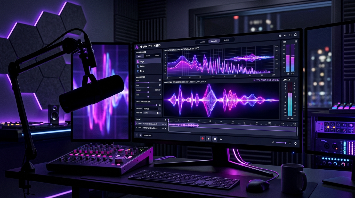 ElevenLabs Voice Studio Interface